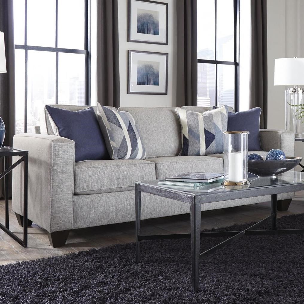 Albany 2251 Transitional Sofa With Track Arms A1 Furniture Mattress Sofas