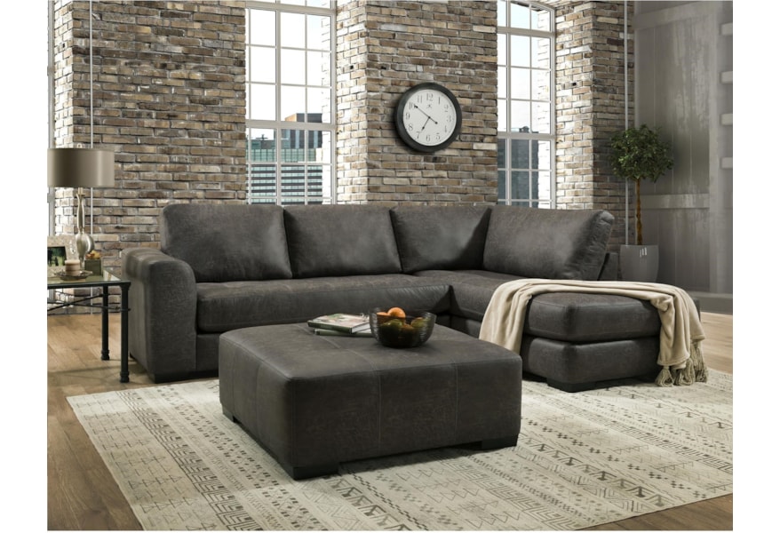 Albany 276 Casual Sectional Sofa With Chaise A1 Furniture Mattress Sectional Sofas