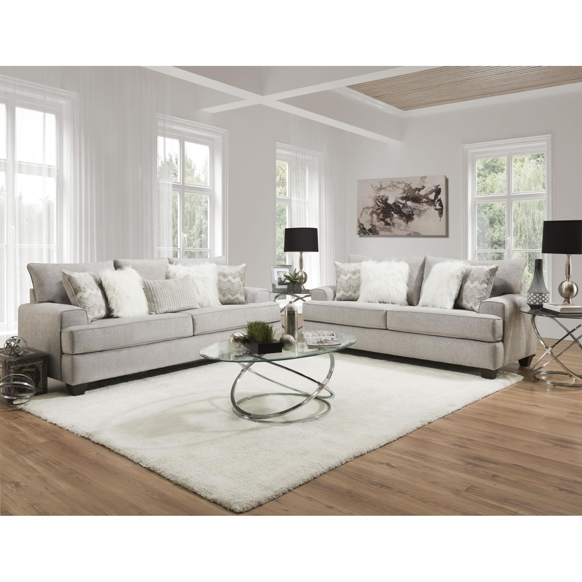 Albany 428 Transitional Sofa With Wide Track Arms A1 Furniture