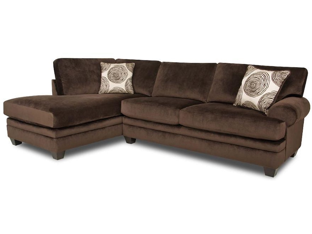 8642 Transitional Sectional Sofa With Chaise By Albany At A1 Furniture Mattress