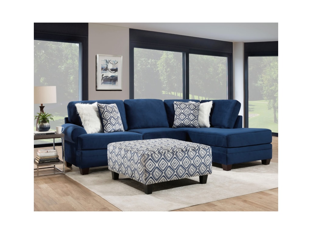 Albany Groovy Navy Transitional Sectional Sofa With Chaise Royal Furniture Sectional Sofas