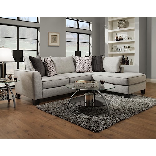 albany albany sectional | furniture fair - north carolina