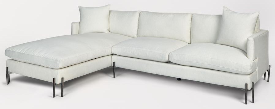 Taylor And Jade Britton Sectional With Left Facing Chaise Sprintz Furniture Sectional Sofas