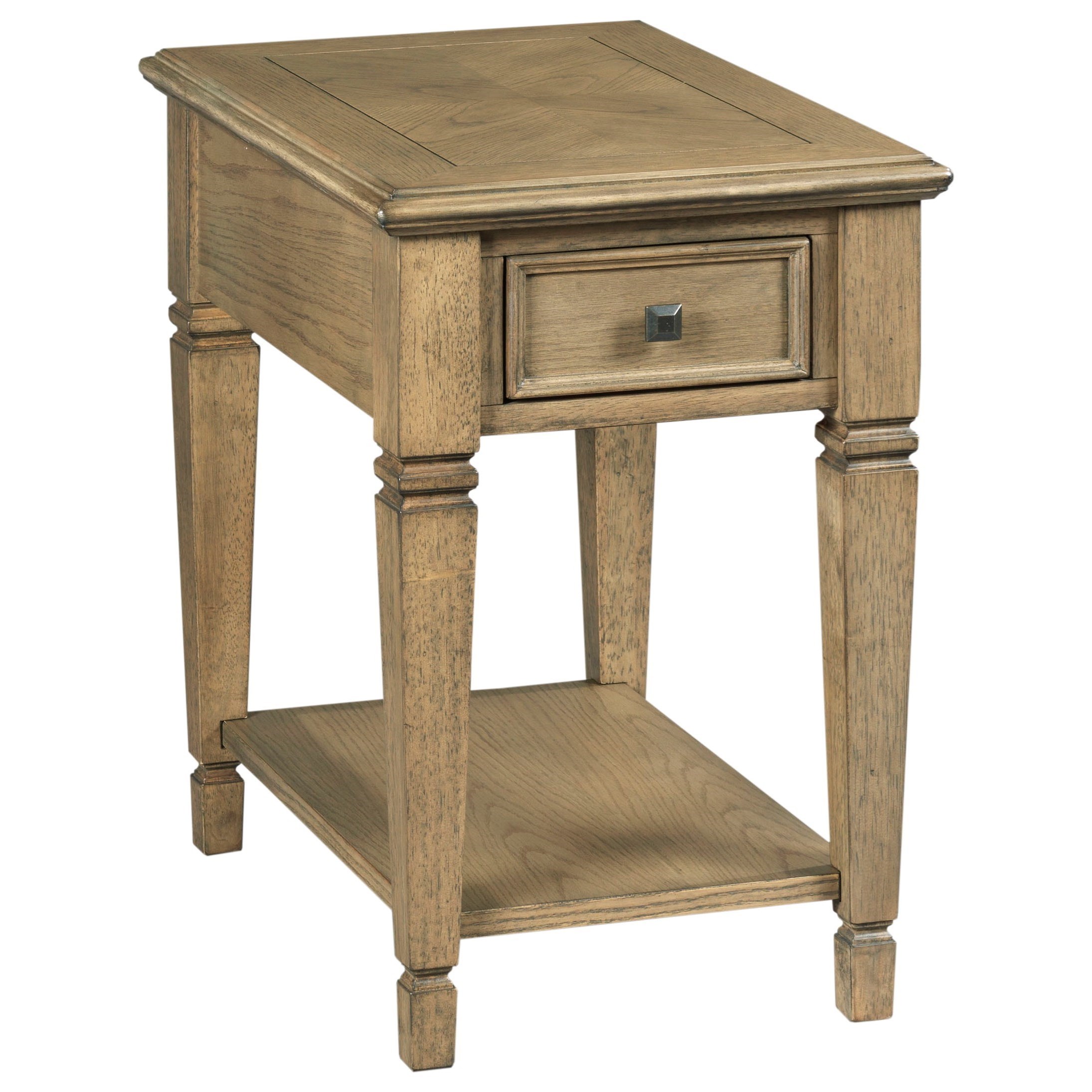 England Proximity Chairside Table With Storage Drawer Reid S Furniture End Tables