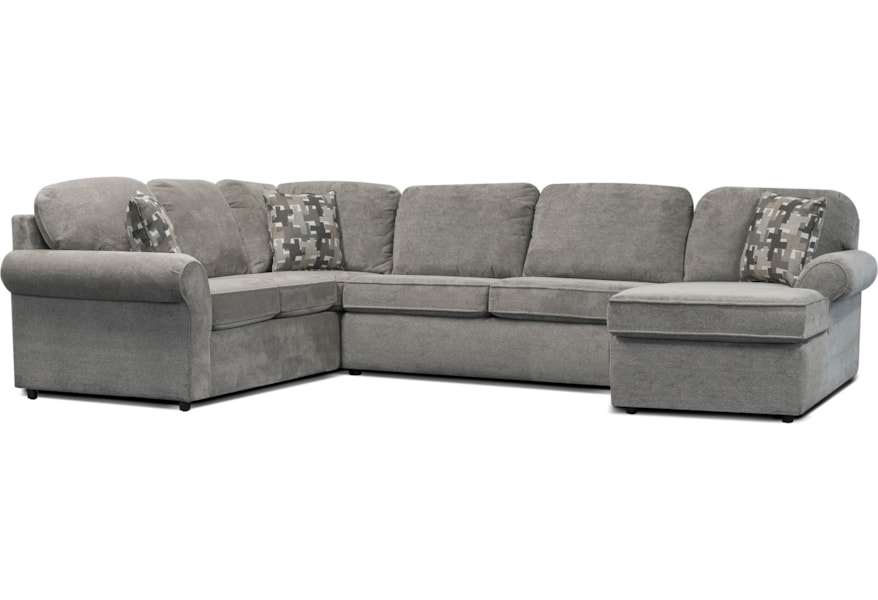 Alexvale V620 Contemporary 2 Piece Sectional Steger S Furniture Sectional Sofas