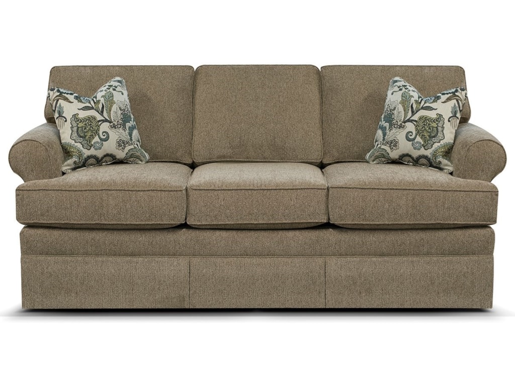 V530 Traditional Skirted Sofa By Alexvale At Becker Furniture World