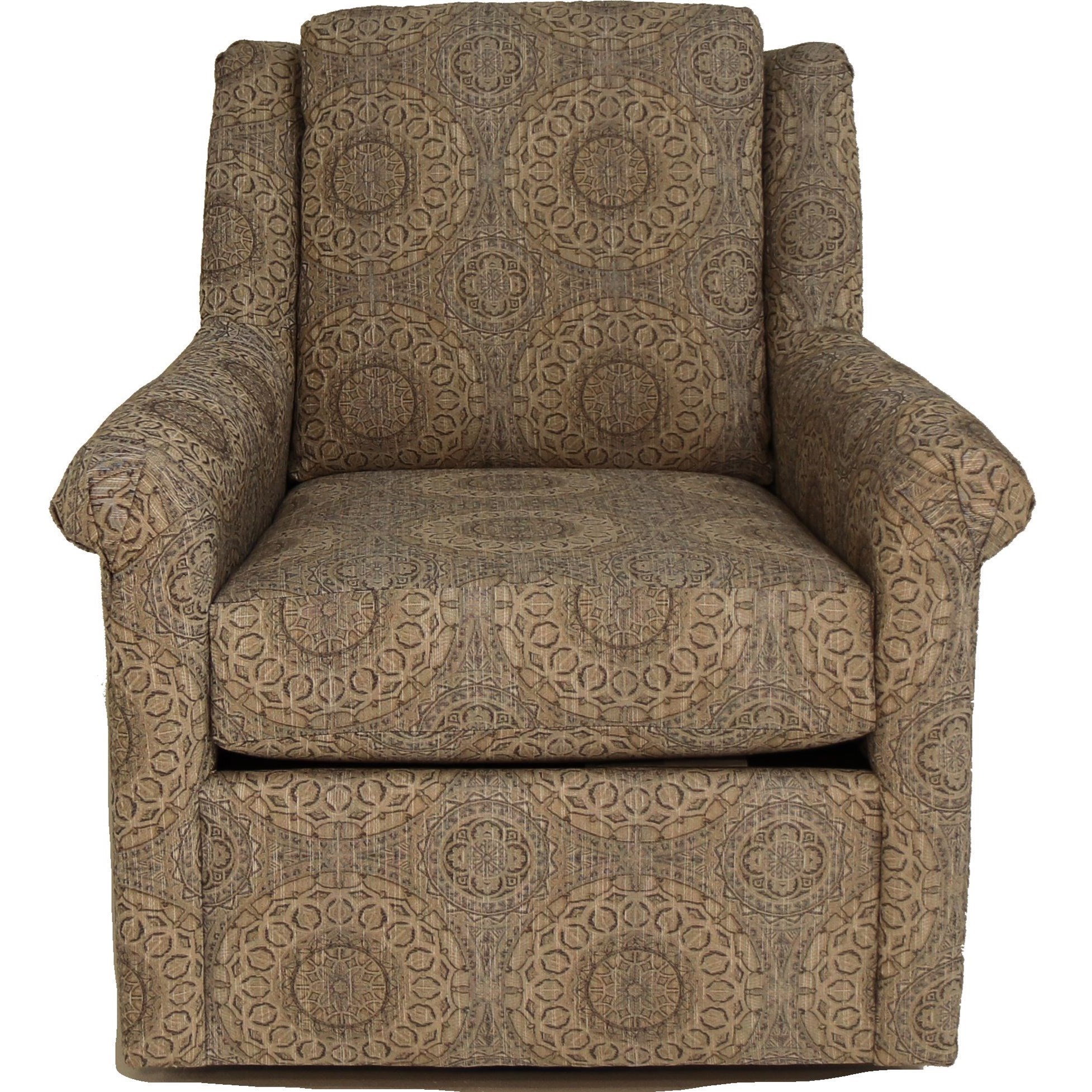 Alexvale V8z0 V8z0069 Transitional Swivel Chair Northeast Factory Direct Upholstered Chairs
