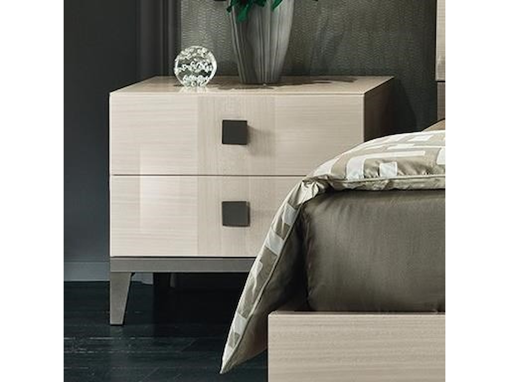 Alf Italia Mont Blanc Kjmb130kt 2 Drawer Nightstand Corner Alf Italia Mont Blancnight Stand