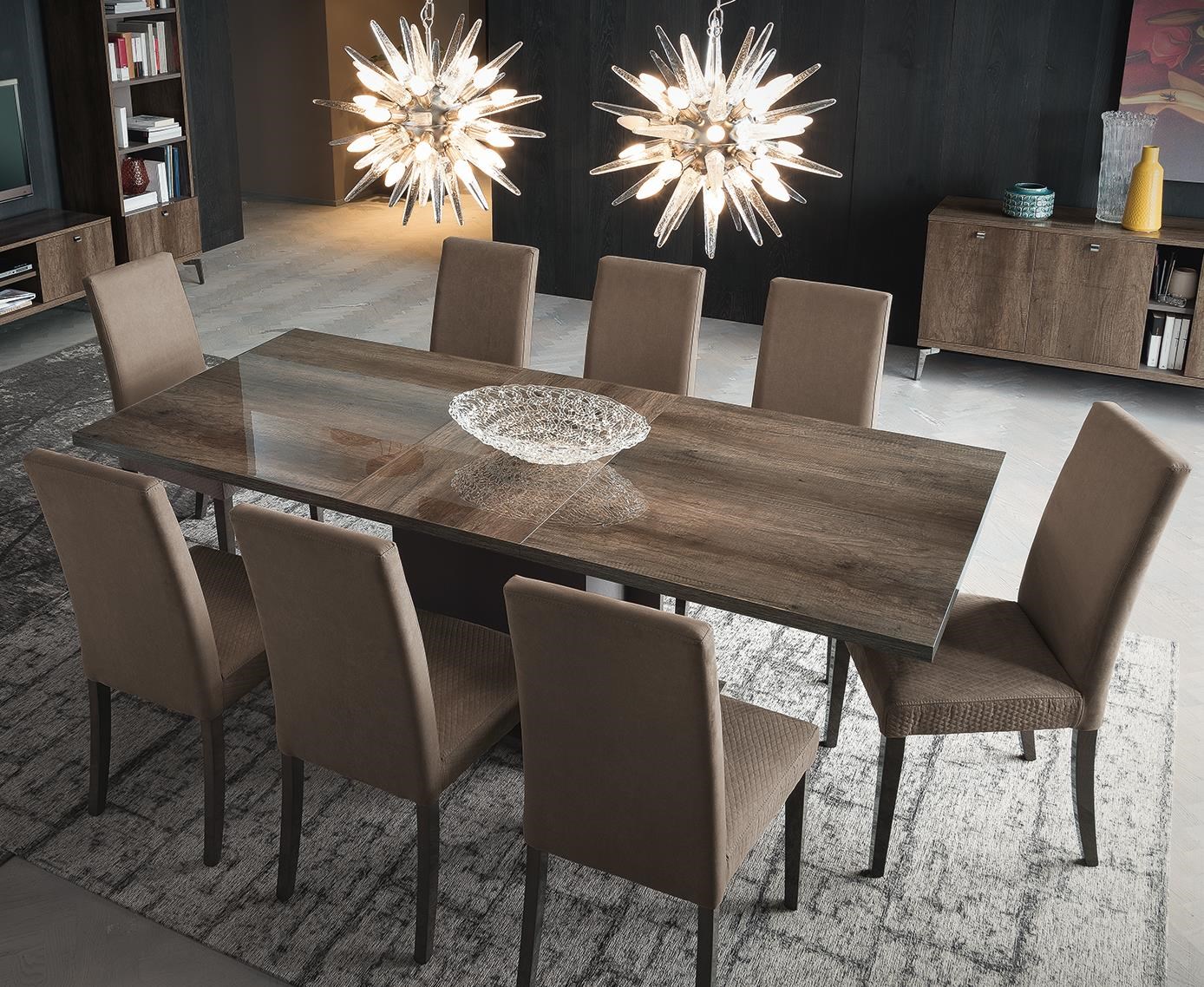 Alf Italia Vega Vega Table And Chair Set With 18 Table Leaf