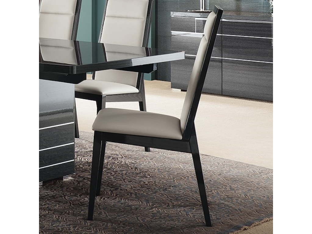 Alf Italia Versilia Contemporary Dining Chair With Upholstered Seat Alf Italia Versilia Contemporary Dining Chair With Upholstered Seat