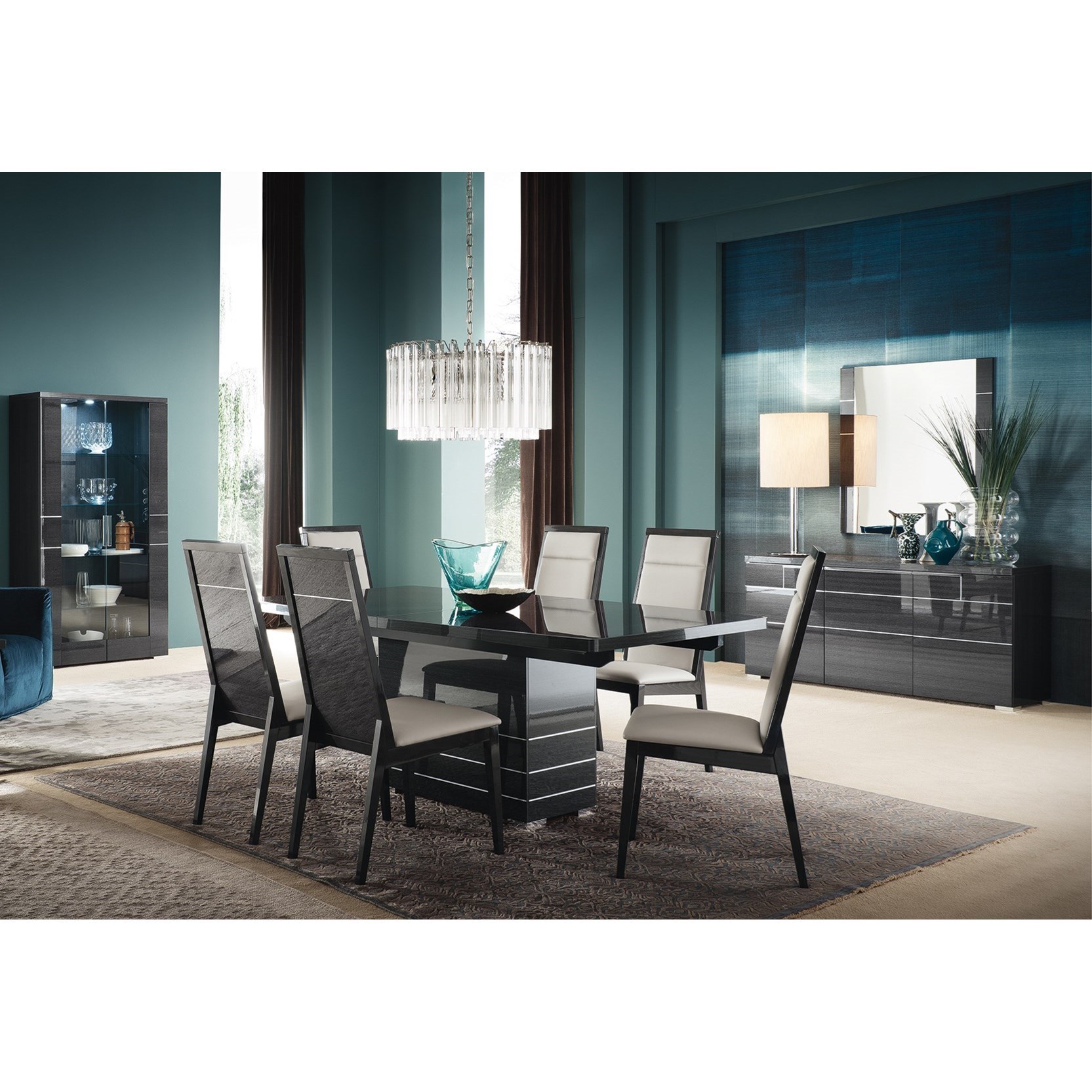 Alf Italia Versilia Contemporary Dining Room Group Upper Room Home Furnishings Formal Dining Room Groups