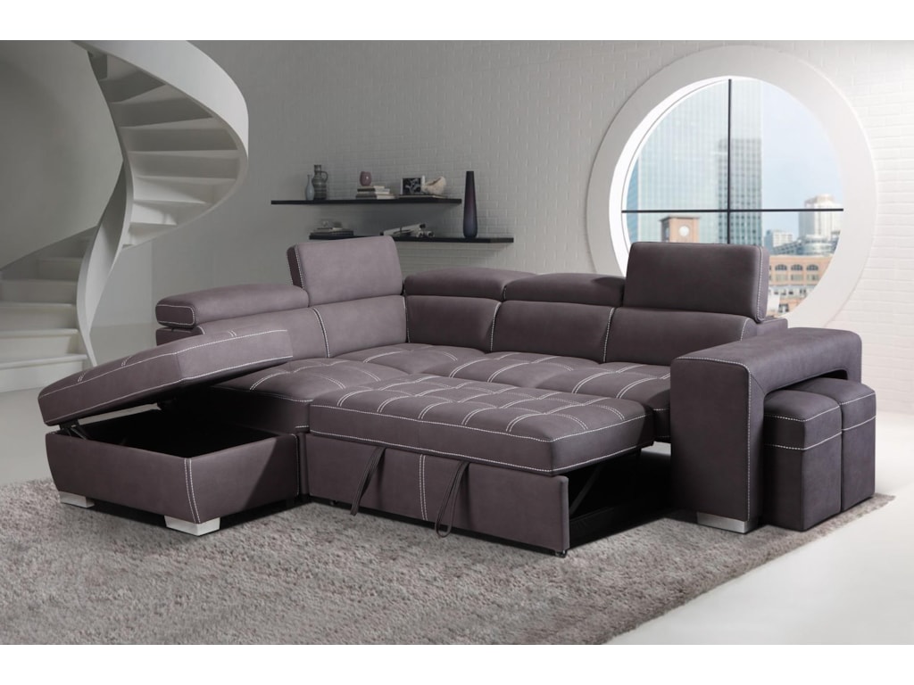 Amalfi Home Furniture Prostiano Sectional Red Knot Sofas Prostiano Sectional By Amalfi Home Furniture