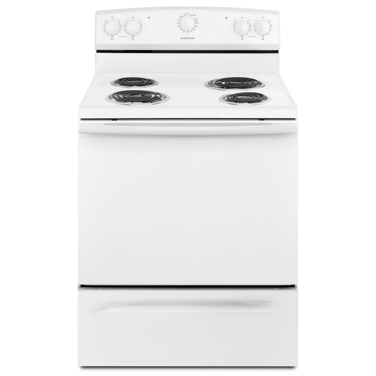 amana 20 inch electric stove