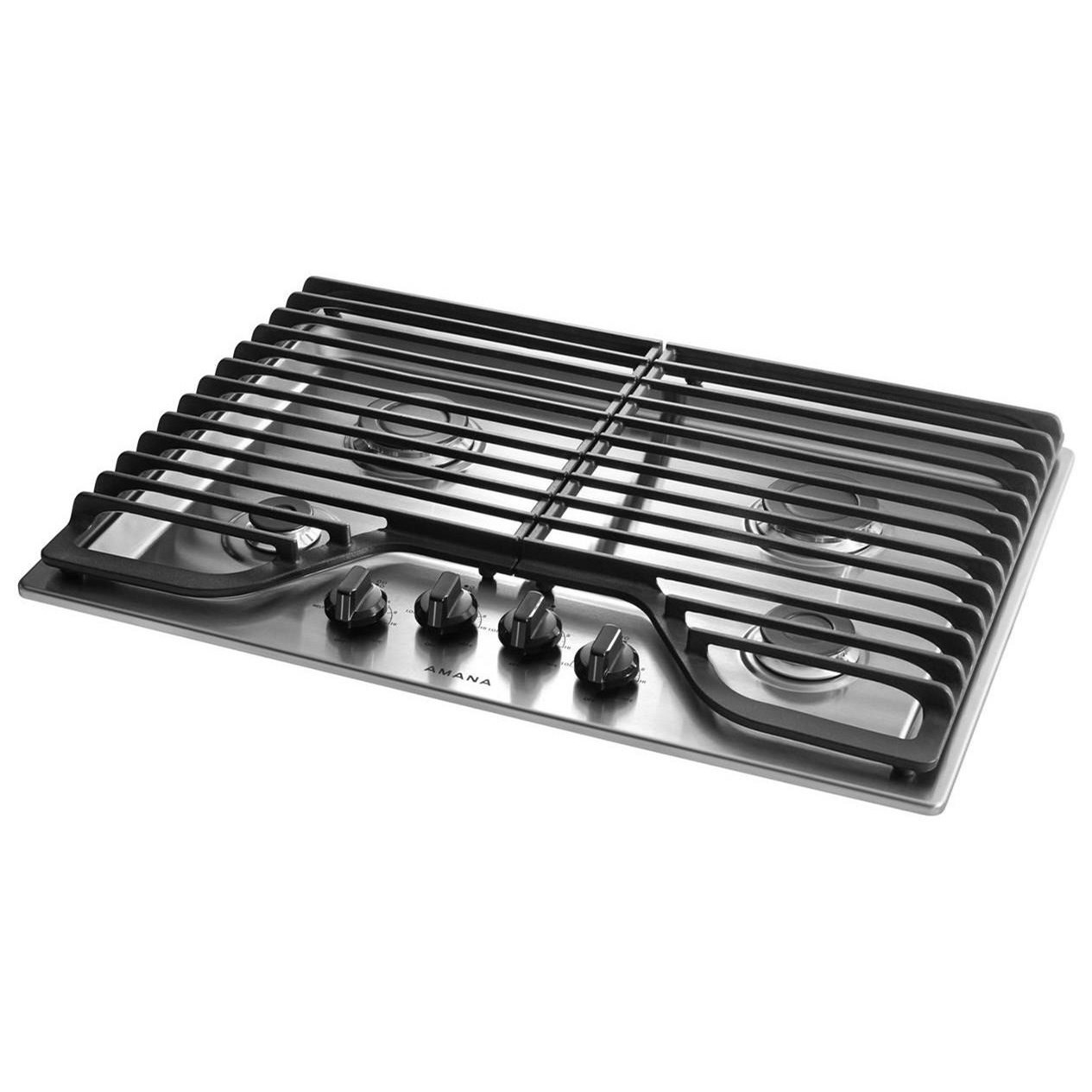 amana gas cook top