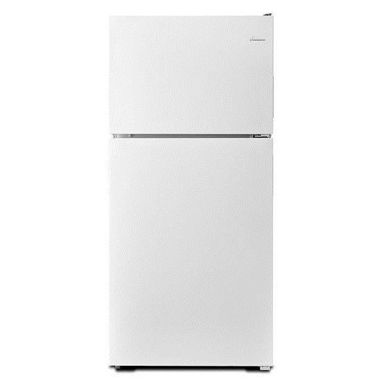 Amana Art308ffdw 18 Cu Ft Top Freezer Refrigerator With Electronic Temperature Controls Furniture And Appliancemart Refrigerator Top Freezer