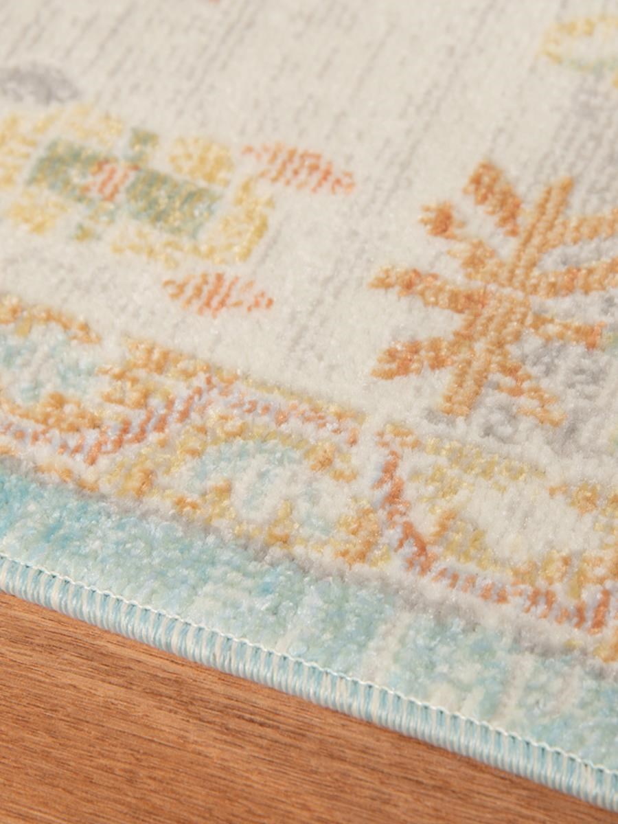 Amer Rugs Amer Bohemian Aqua Beige Indoor/Outdoor Rug