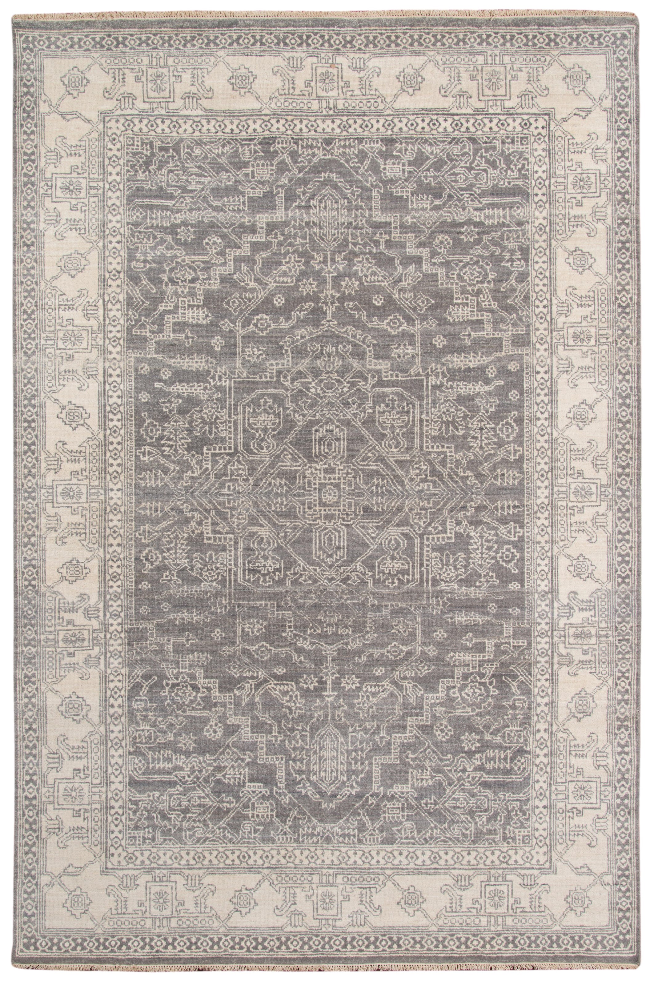 Amer Rugs NUIT ARABE Silver Sand Traditional