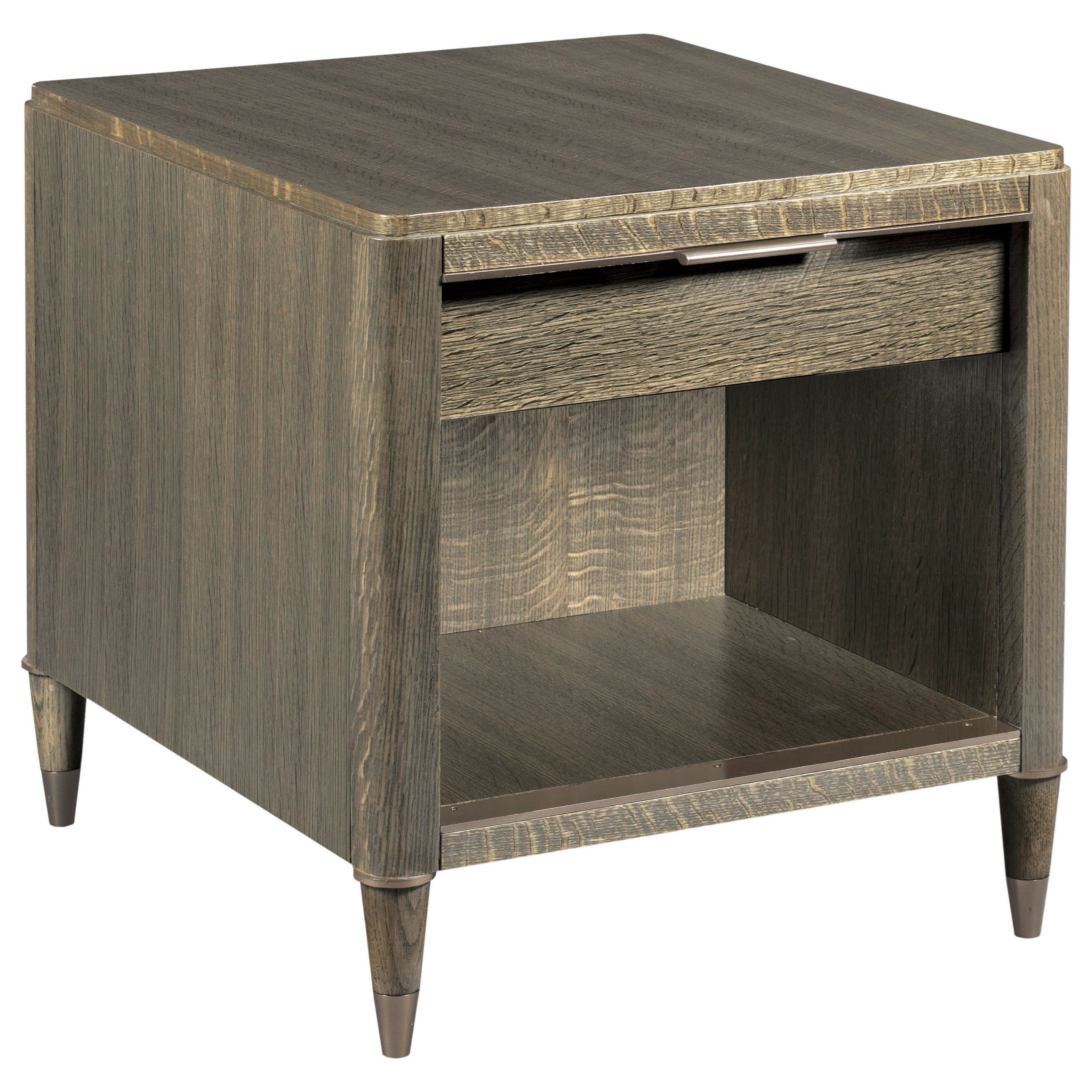 American Drew Ad Modern Classics Dixon Drawer End Table With Usb