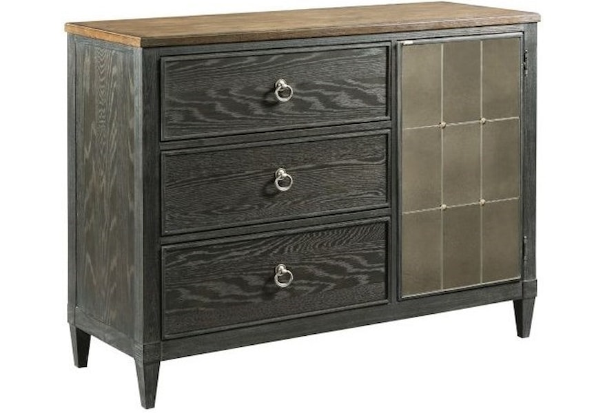 American Drew Ardennes 848 225 Corsica 3 Drawer Door Dresser With