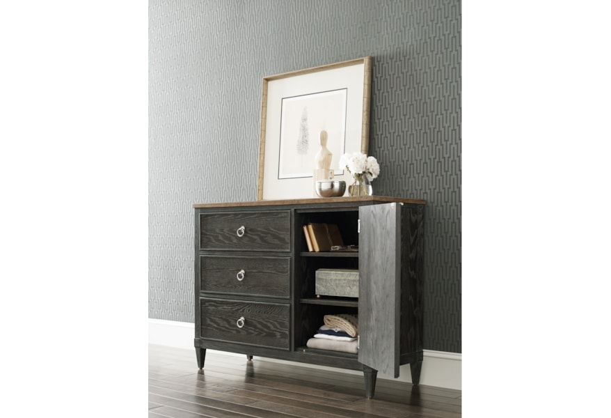 American Drew Ardennes 848 225 Corsica 3 Drawer Door Dresser With