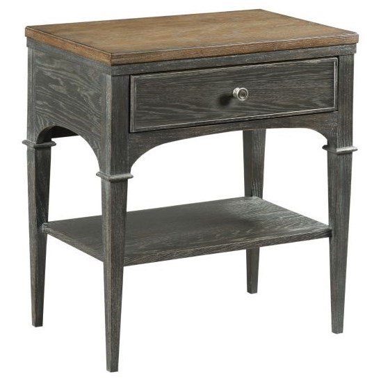 American Drew Ardennes 848 421 Palladian Bedside Table With Usb
