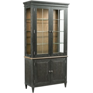 American Drew Ardennes 848 830r Liege China Cabinet With Silverware Tray Northeast Factory Direct China Cabinets