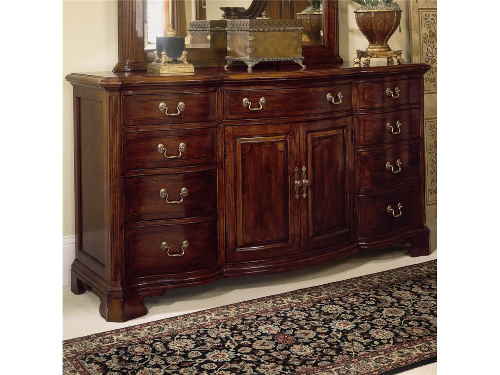 American Drew Cherry Grove 45th Door Triple Dresser Lindy S