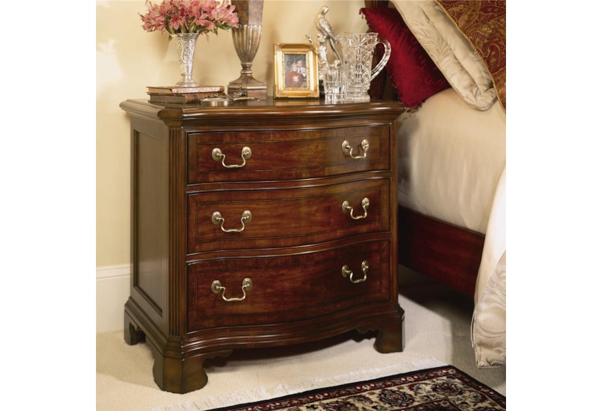 American Drew Cherry Grove 45th Traditional 3 Drawer Night Stand Stoney Creek Furniture Nightstands