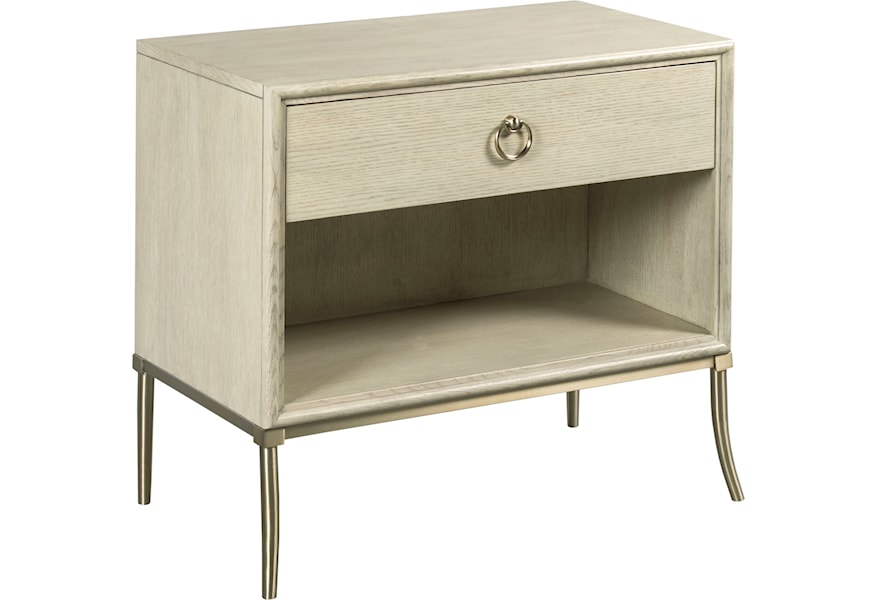 American Drew Lenox 923 420 Somma Nightstand With Usb Port And