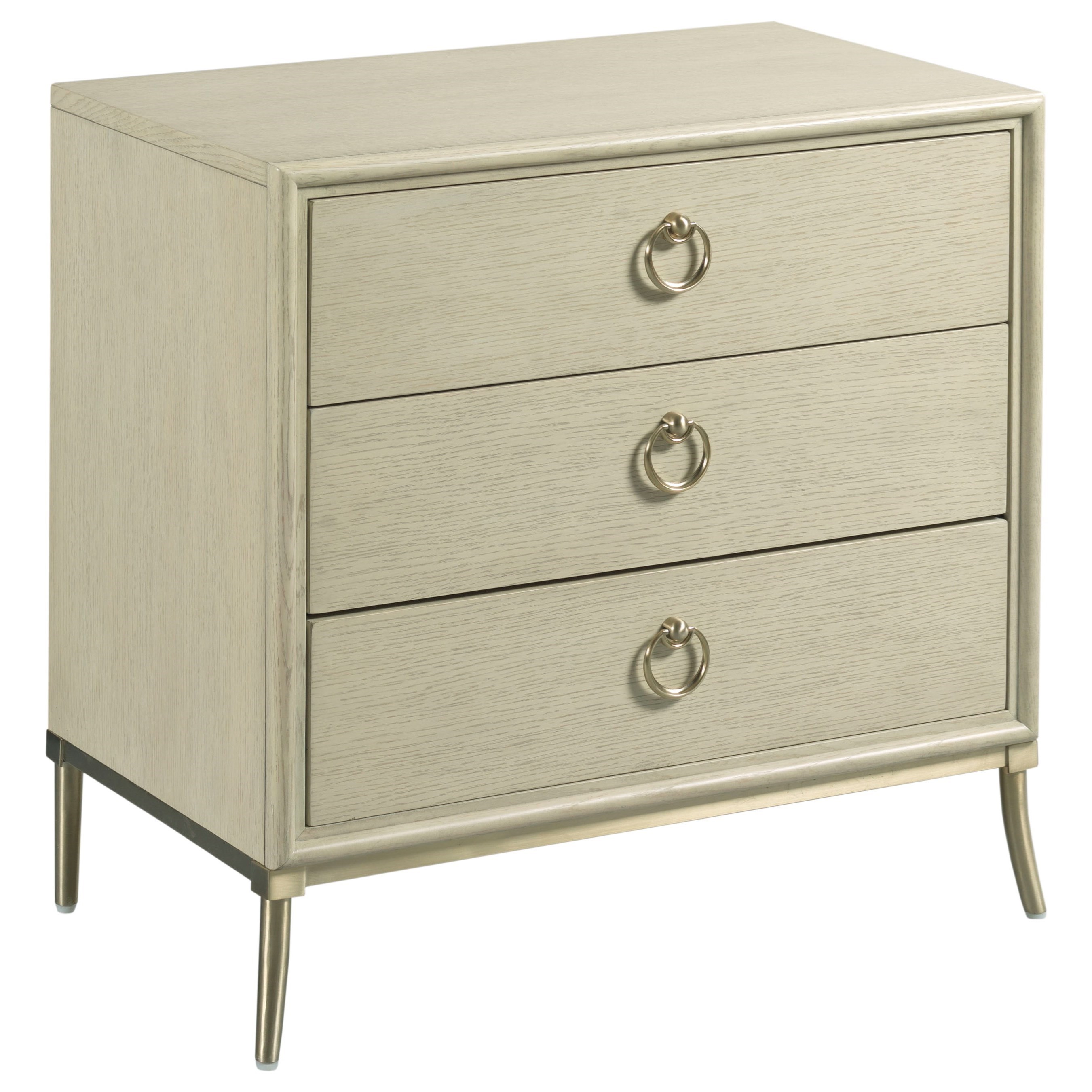 American Drew Lenox 923 421 Seneca Nightstand With Usb Port And Outlet Hudson S Furniture Nightstands