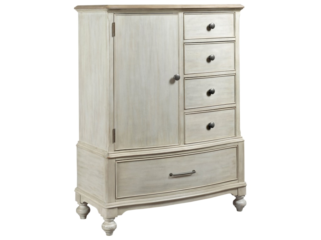 American Drew Litchfield Calvin Door Chest With Five Drawers