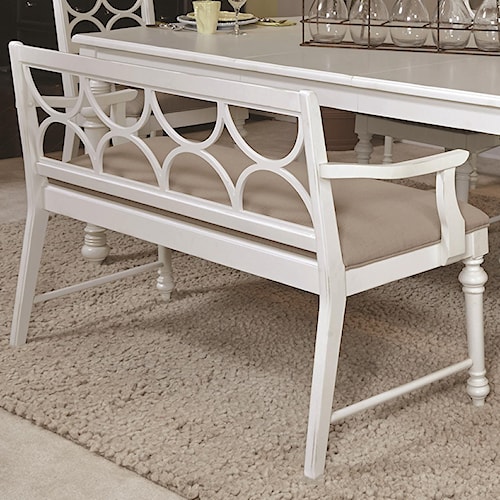 American Drew Lynn Haven Dining Bench Stoney Creek American Drew Lynn Haven Dining Bench Stoney Creek