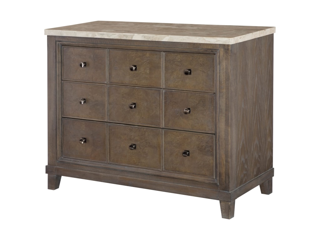American Drew Park Studio 488 945 Stone Topped Apothecary Hall Chest American Drew Park Studiohall Chest