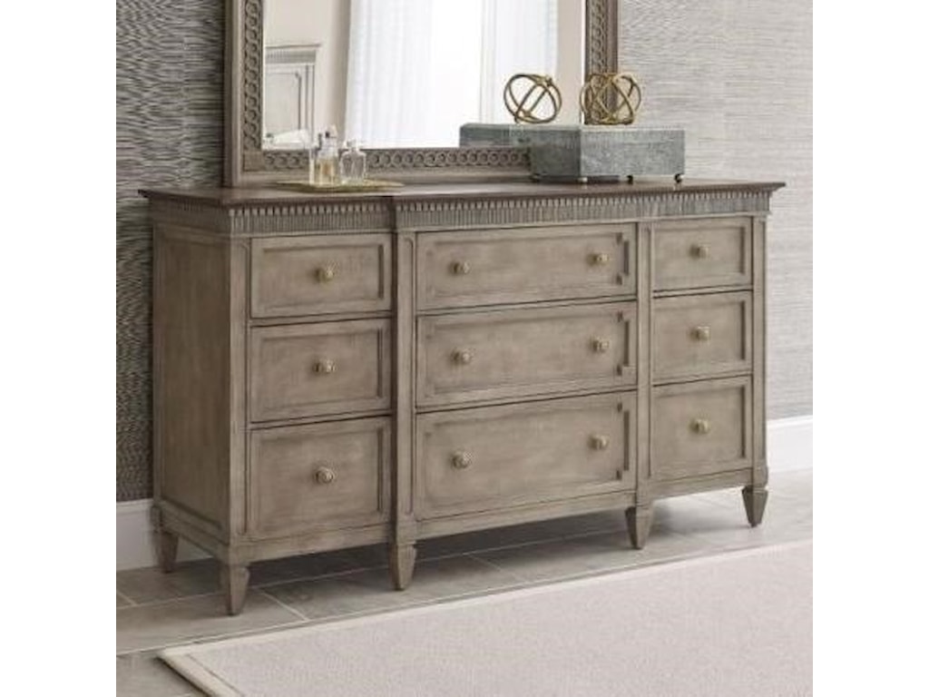American Drew Savona Stockholm 9 Drawer Dresser Wayside
