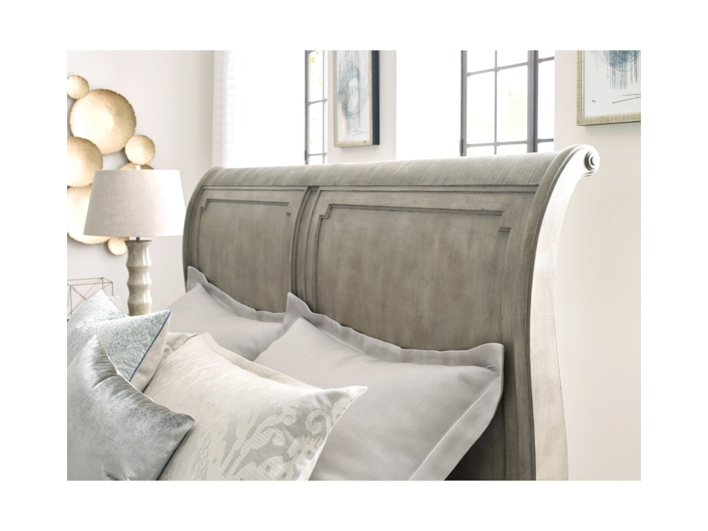 American Drew SavonaAnna Queen Sleigh Bed