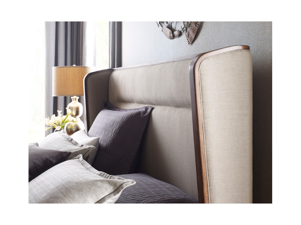 American Drew Modern SynergyQueen Astro Upholstered Bed