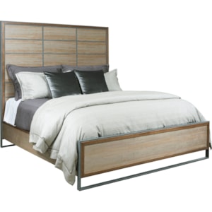 American Drew Modern Synergy 700 324r Contemporary Queen Matrix Panel Bed Northeast Factory Direct Panel Beds