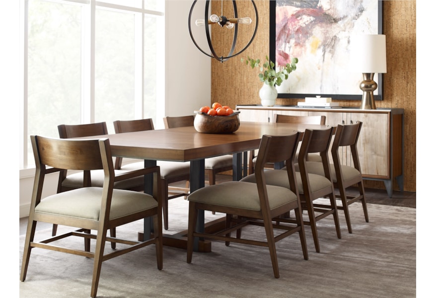 American Drew Modern Synergy 700 760r Curator Rectangular Dining