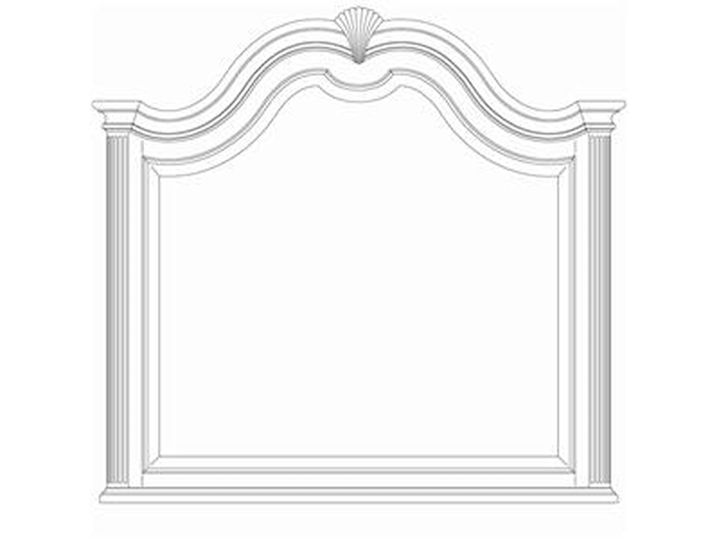American Drew Cherry Grove 45thLandscape Mirror