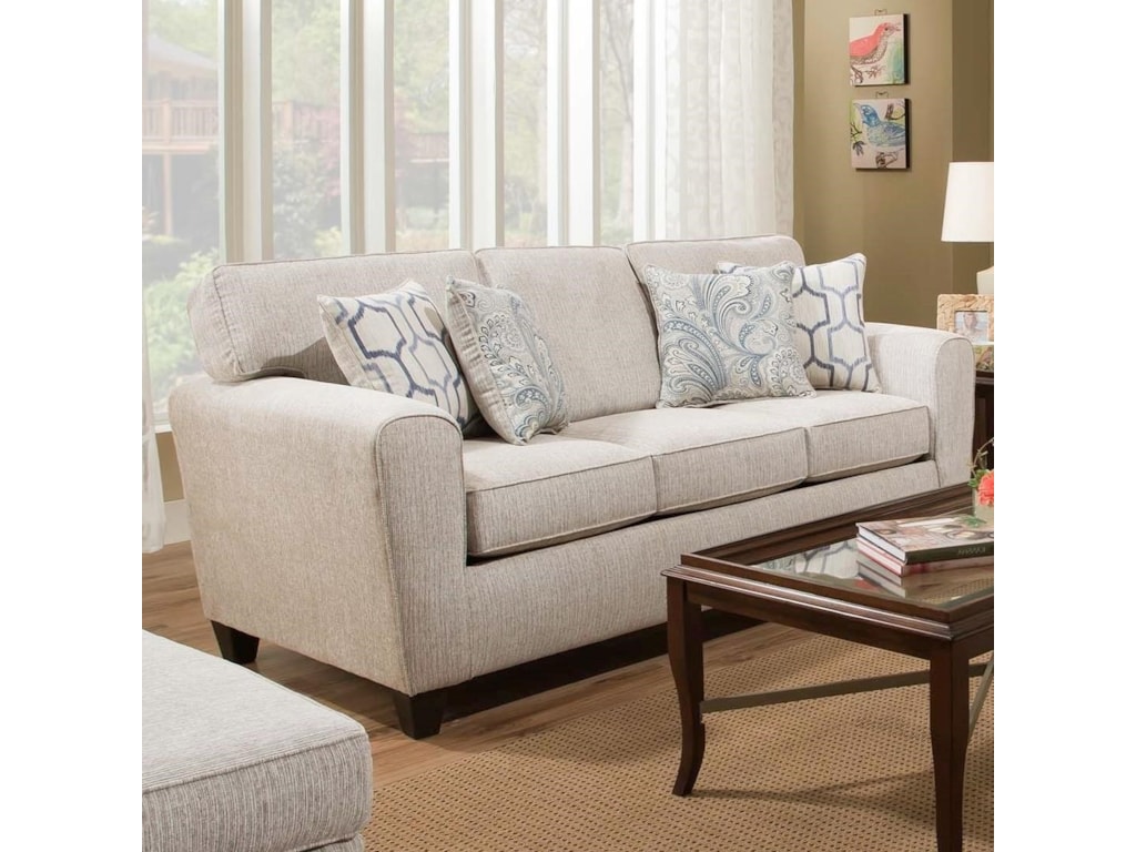 3100 Sofa With Casual Style By American Furniture At Miskelly