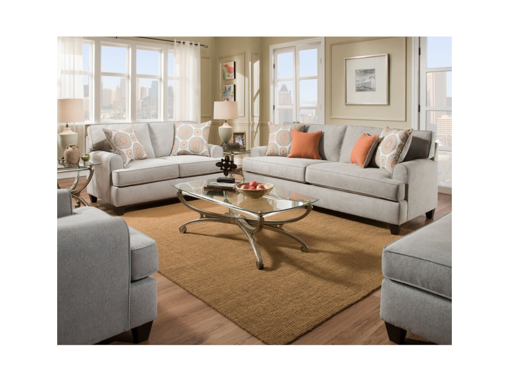 american furniture 3650 stationary living room group beck s