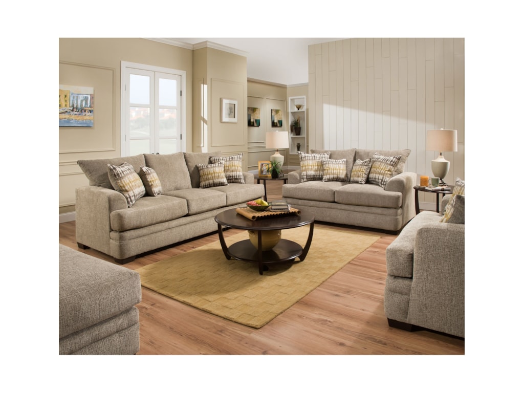 American Furniture 3650 Stationary Living Room Group Vandrie Home American Furniture 3650 Stationary Living Room Group Vandrie Home Furnishings Groups
