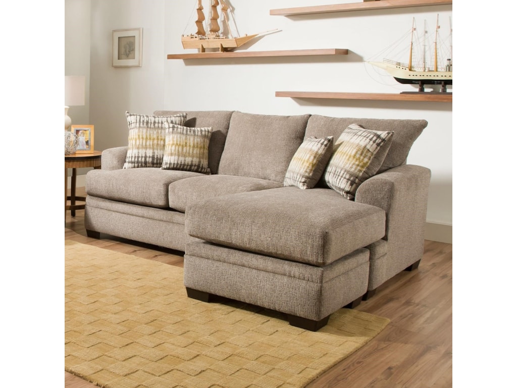 American Furniture 3650 Sofa Chaise Vandrie Home Furnishings Sofas