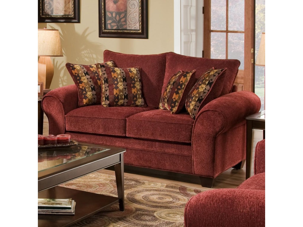 American Furniture 3700Upholstered Love Seat