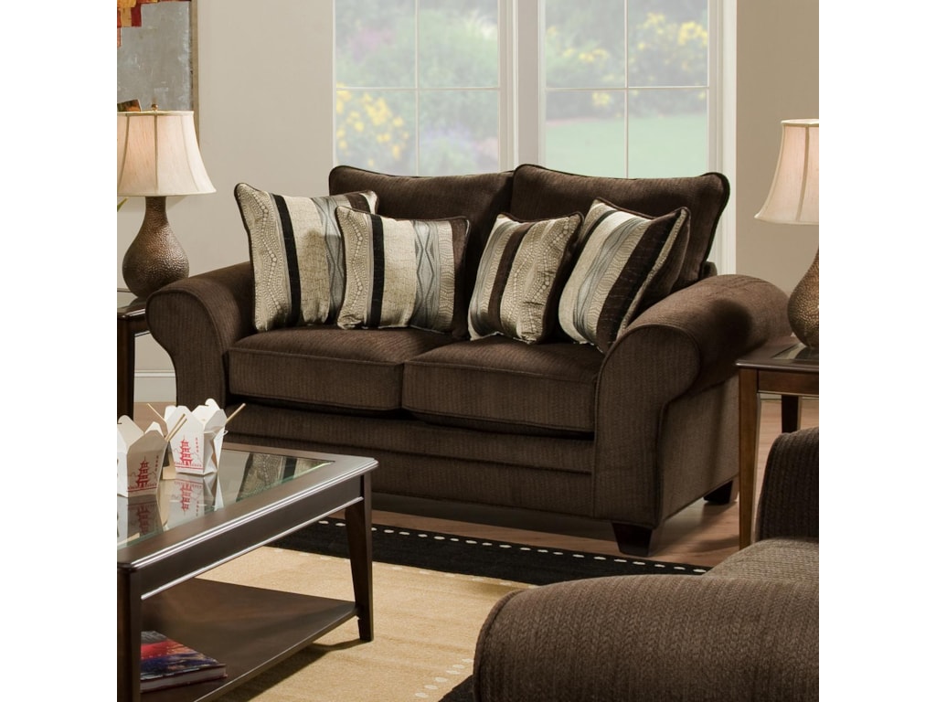 American Furniture 3700Upholstered Love Seat