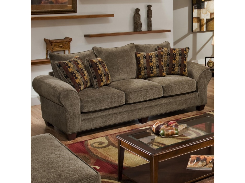 American Furniture 3700Upholstered Stationary Sofa