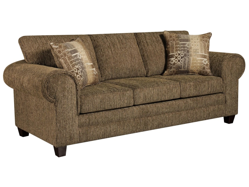 3750 Contemporary Sofa With Casual Design Style By American Furniture At Miskelly