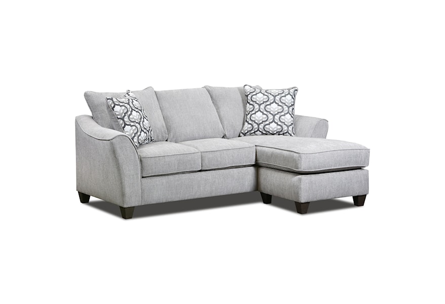 Peak Living 4550 Transitional Sofa Chaise with Right-Facing Chaise | Prime  Brothers Furniture | Sectional Sofas