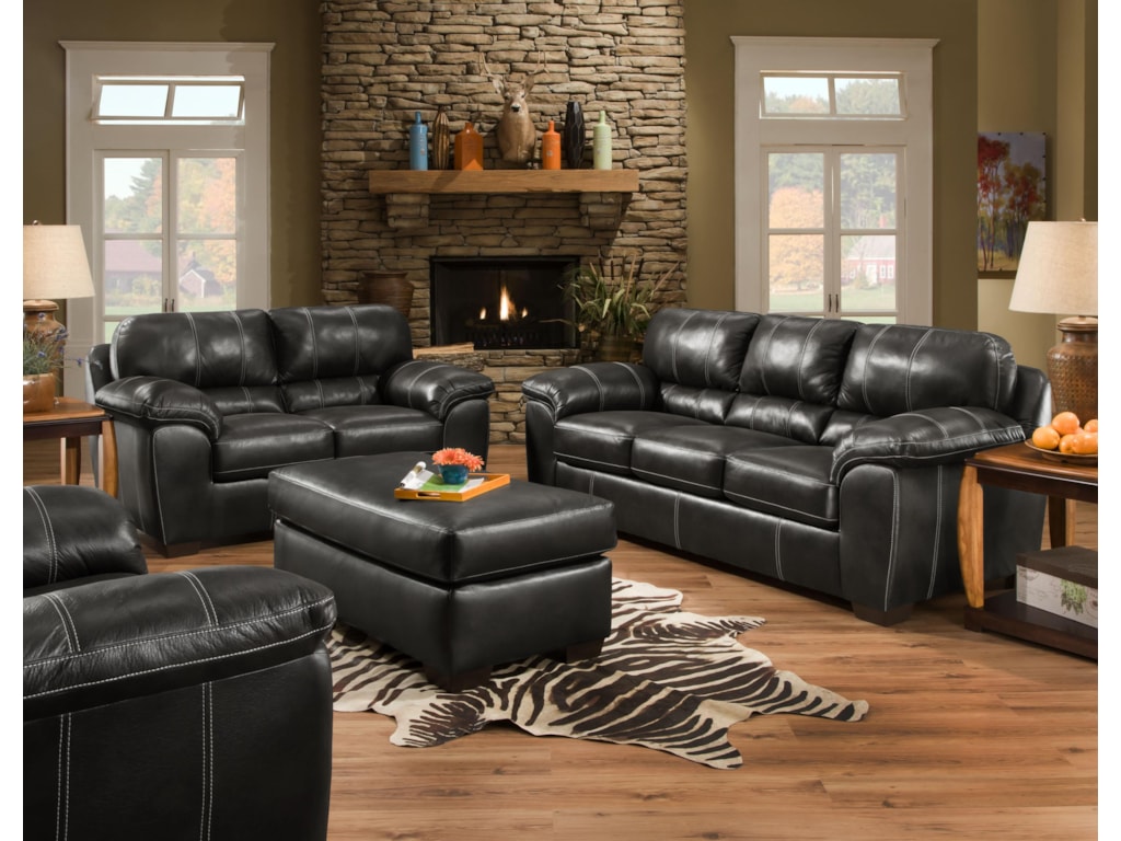american furniture 5450 stationary living room group rooms for
