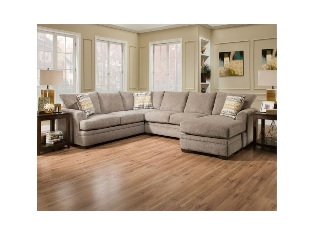 6800 Sectional Sofa With Right Side Chaise 6800 Sectional Sofa With Right Side Chaise